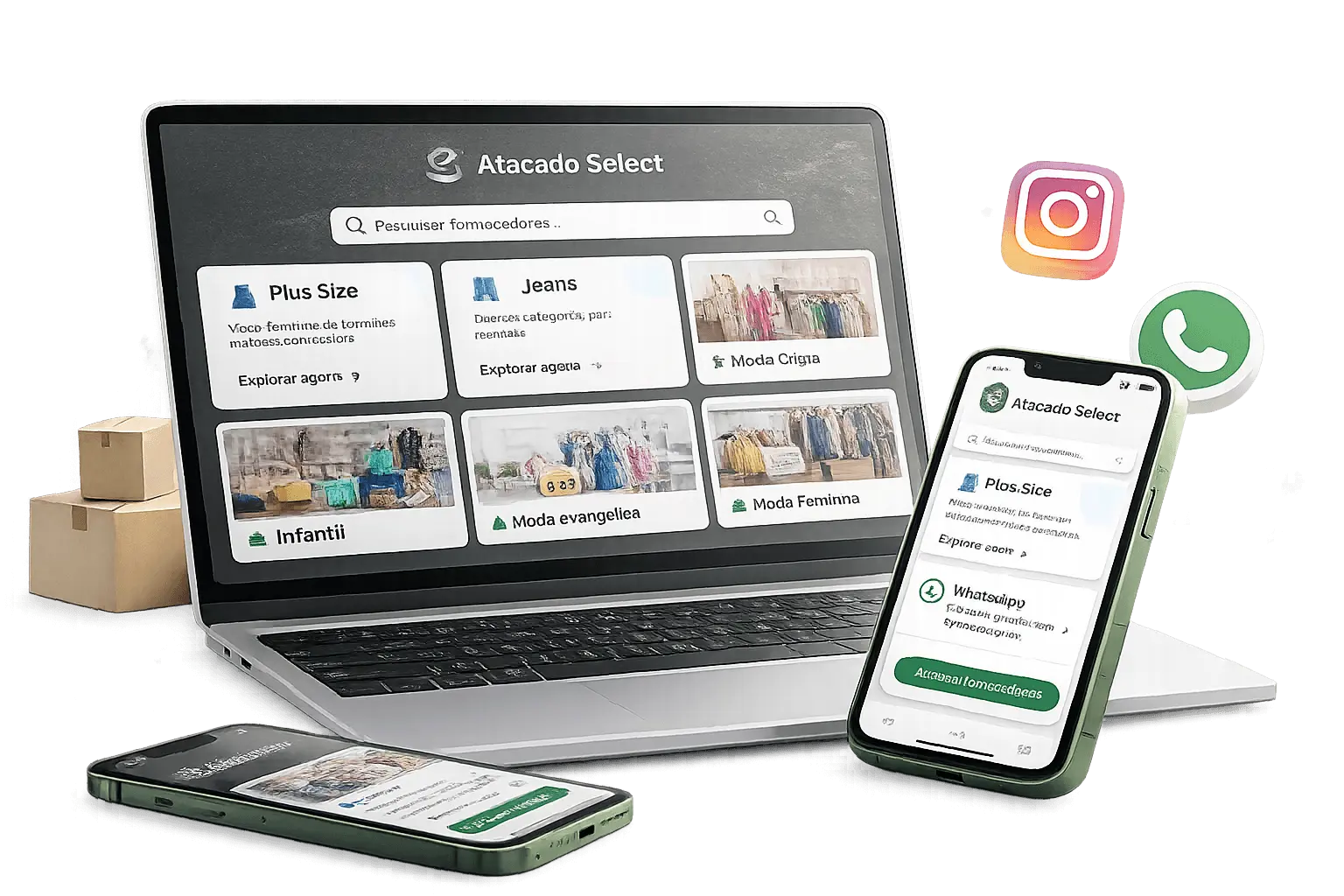 Aplicativo Fornecedores Select